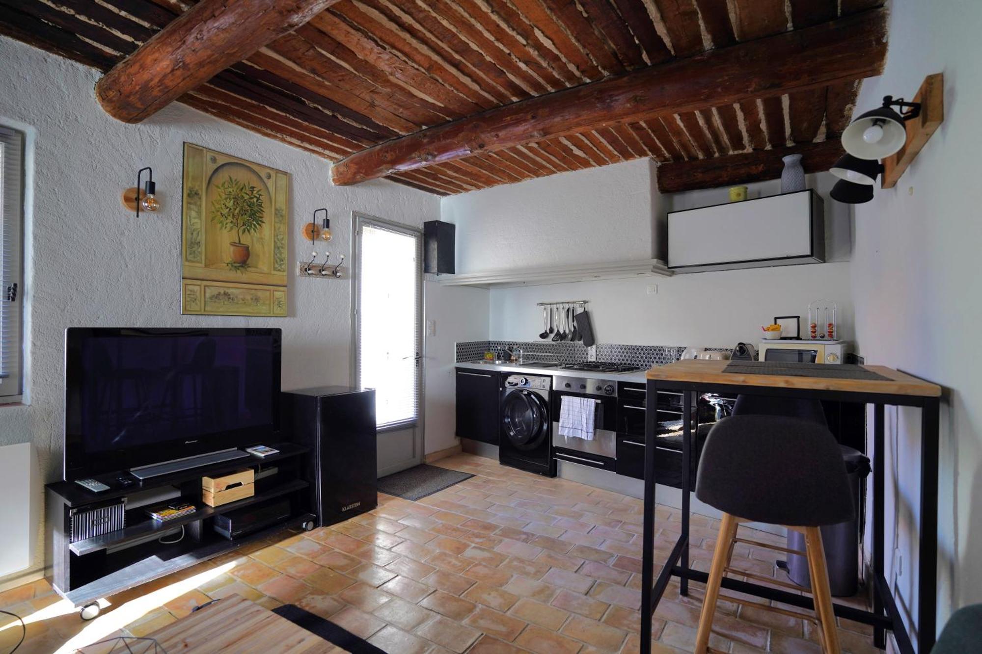 Maison De Village Provencal Ventabren Extérieur photo